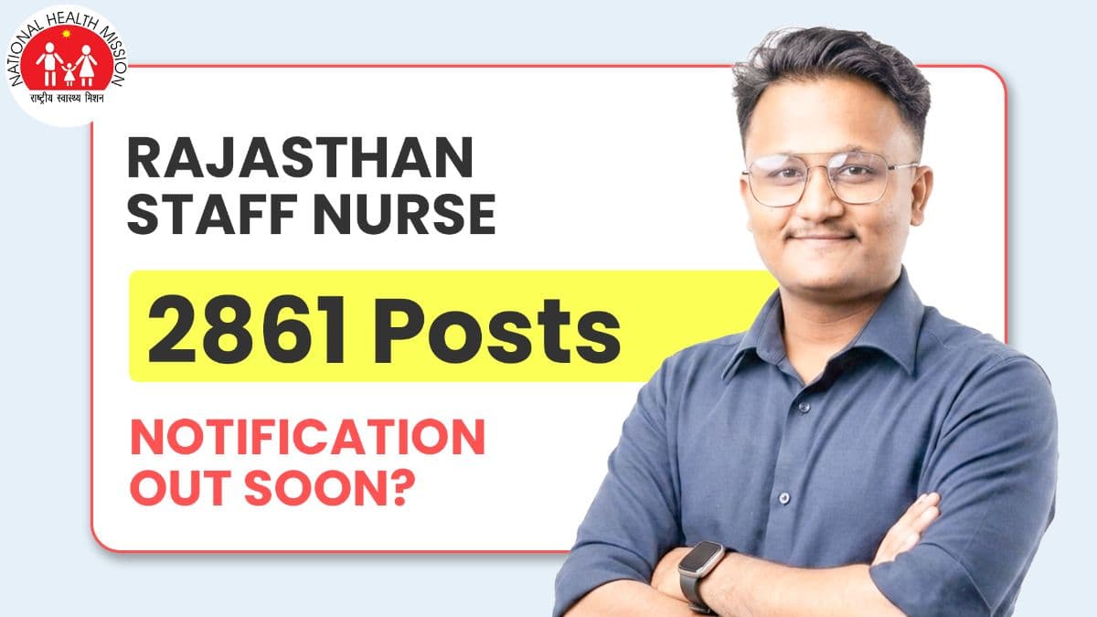 Rajasthan RajMES Recruitment 2026: 2,861 Staff Nurse Posts Sanctioned